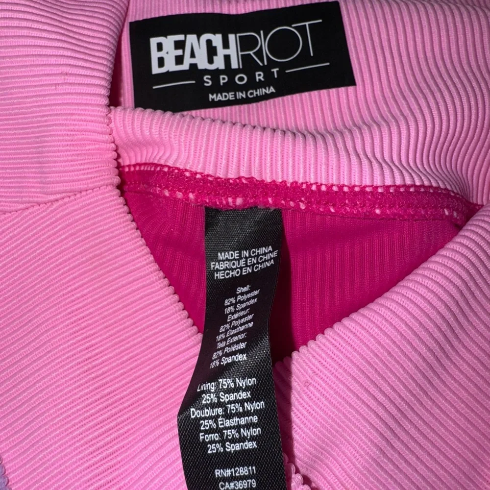 Beach Riot Mariella Legging Raspberry Colorblock - Picture 6 of 8